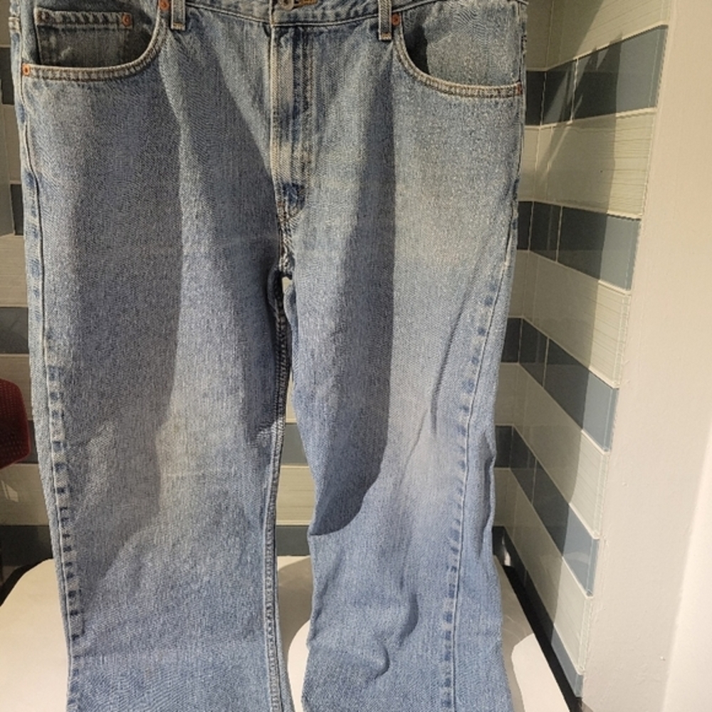 Levi's 505 Classic Blue Bootcut Jeans